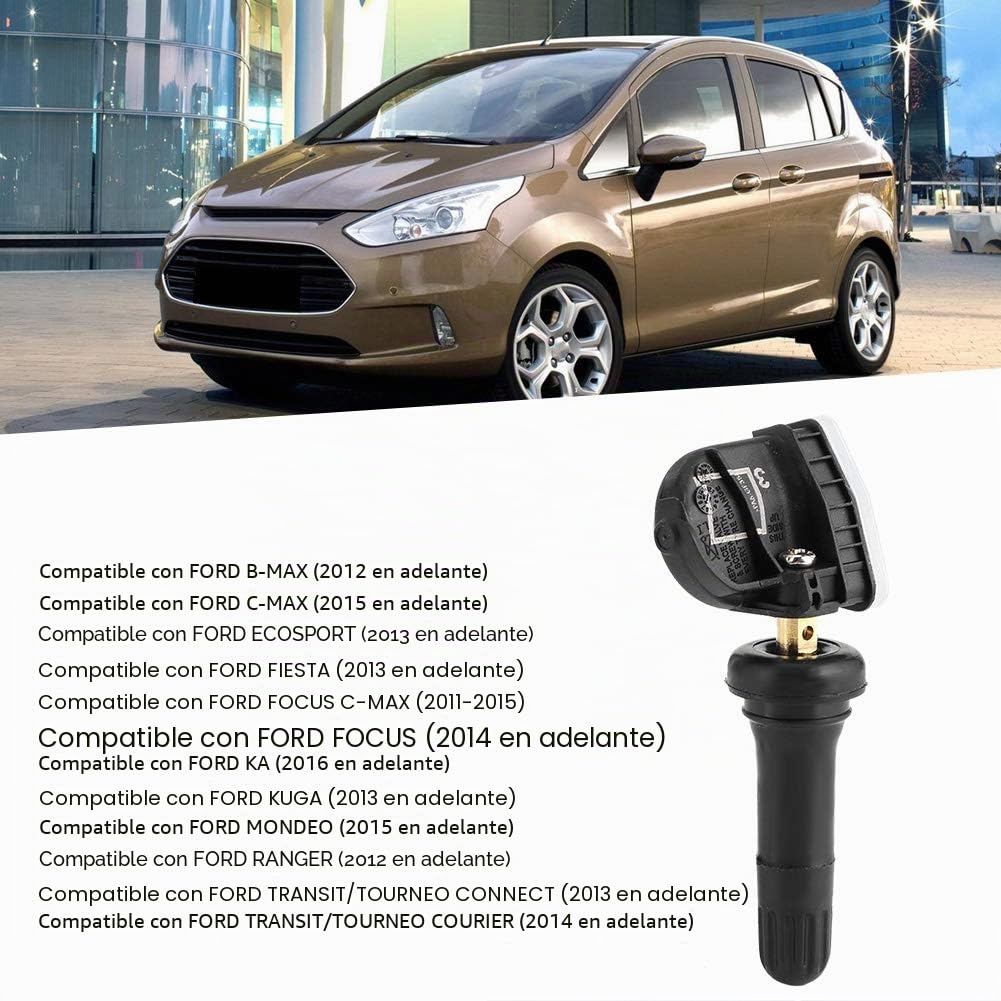 Sensores del sistema de monitoreo de presión de neumáticos TPMS 2036832 para Reemplazo para E-cosport/Fiesta/Focus (4 piezas) universal rdks-reifendrucksensor 2036832