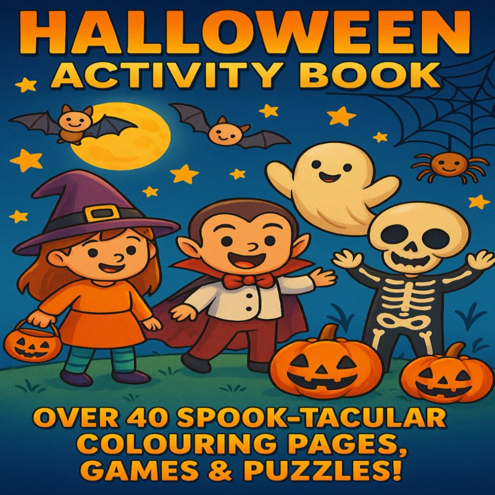 Halloween Activity Book