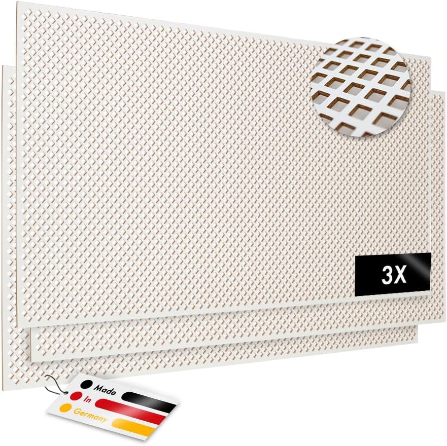 Plaque Perforée MDF MALAGA 122x61 Cm - Décoration Murale Et Habillage Radiateur Design