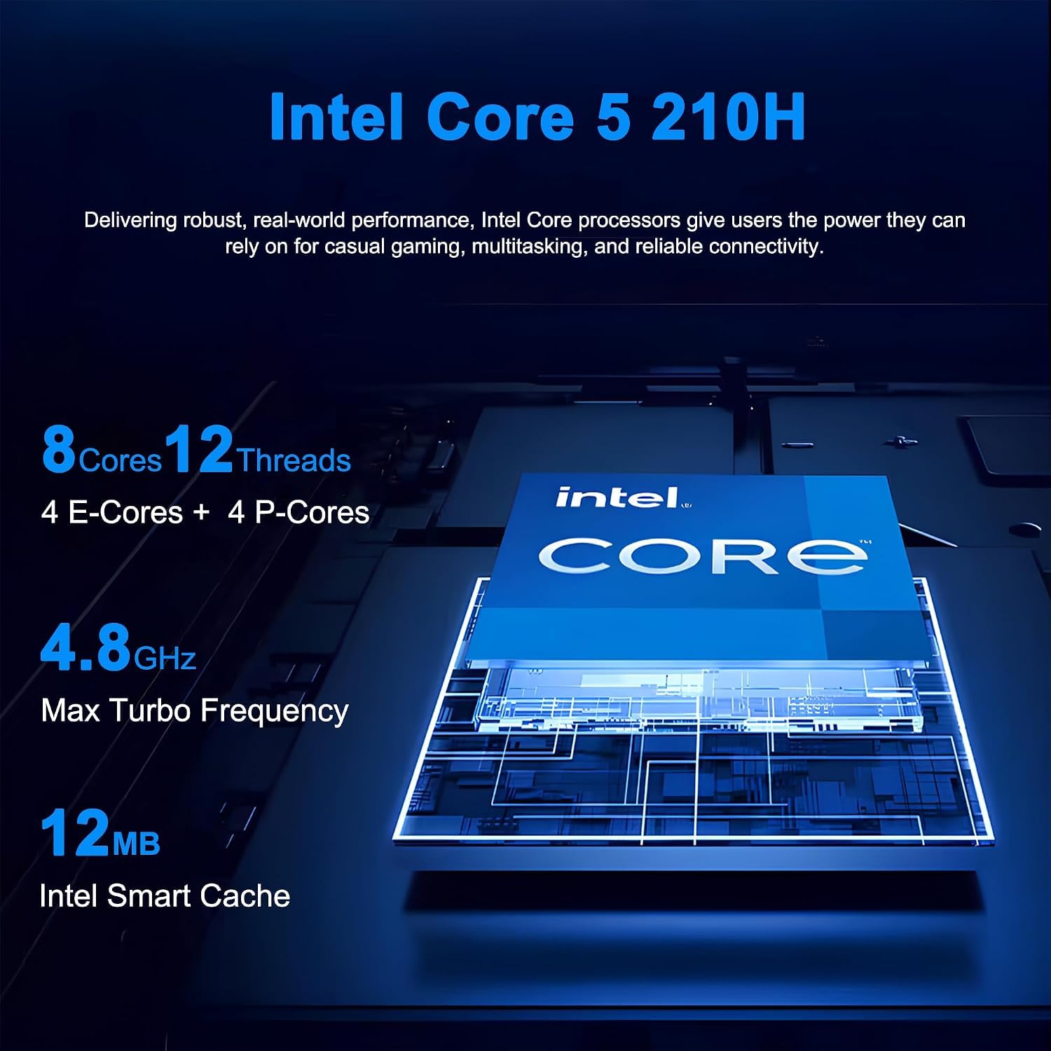 ASUS TUF Gaming F16 Laptop 16 pulgadas WUXGA IPS 144Hz Intel 8-core Core 5 210H 32GB RAM 1TB SSD GeForce RTX 4050 RGB retroiluminado Thunderbolt Win11Pro ICP Hub