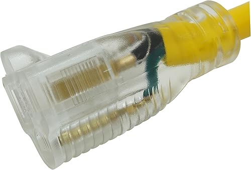 Miniatura 5 de Coleman Cable 0103Cable de extensión de vinilo para exteriores con punta Iluminada, 2587, 120 volts