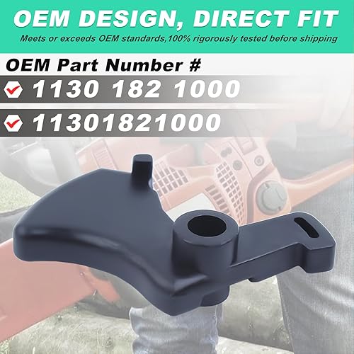 Miniatura 3 de Adefol Conjunto de gatillo del acelerador para motosierra Stihl MS180 MS170 018 017 1130 182 1000