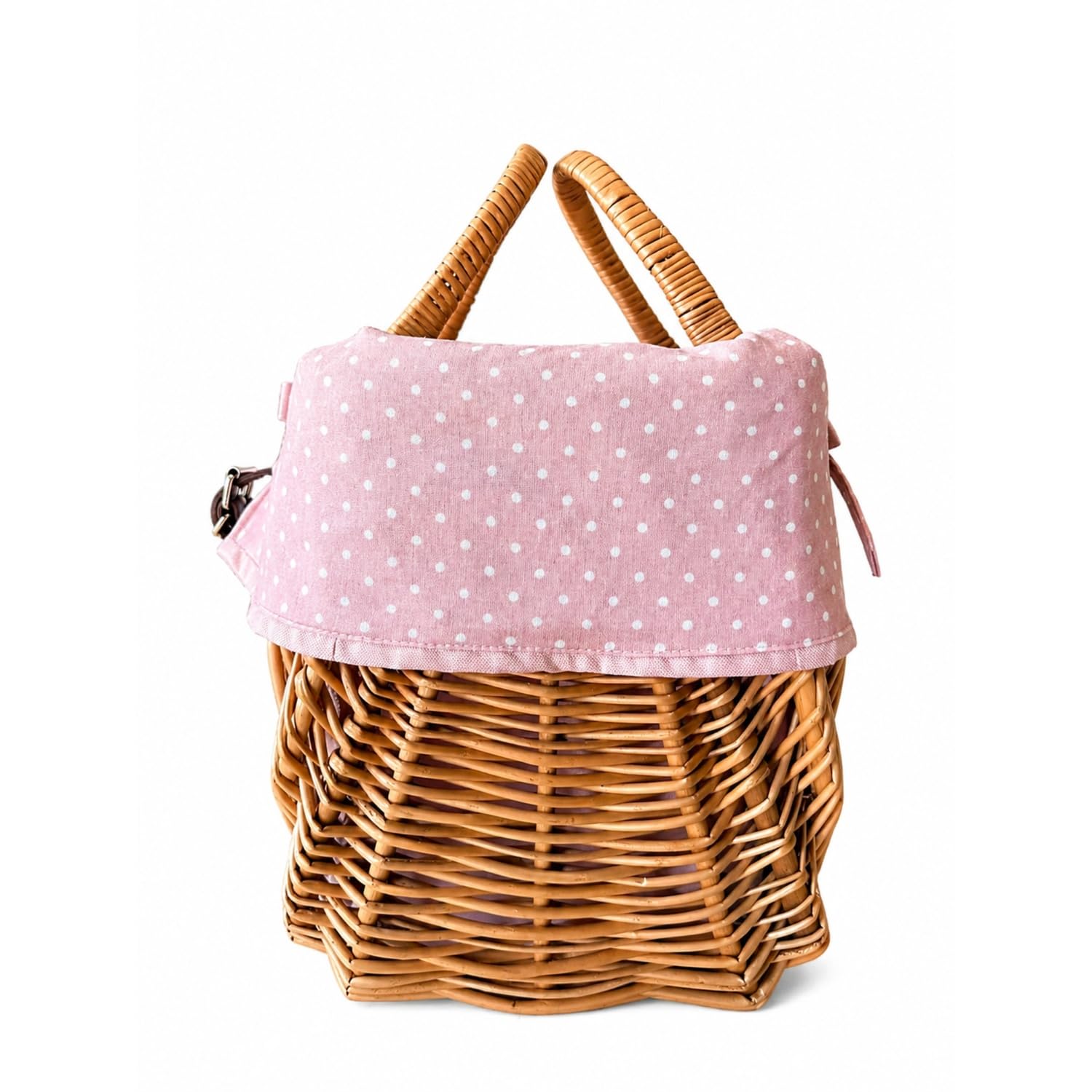 Panier de Bicyclette,Panier à vélo en Osier, Fixation à l'avant du vélo, Sac de vélo, Petit Panier à vélo