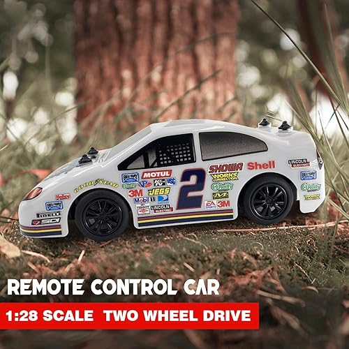 Miniatura 9 de Boersma Auto de control remoto, auto de deriva rápido a control remoto para niños, escala 128 2WD de alta velocidad, auto a control remoto, juguetes