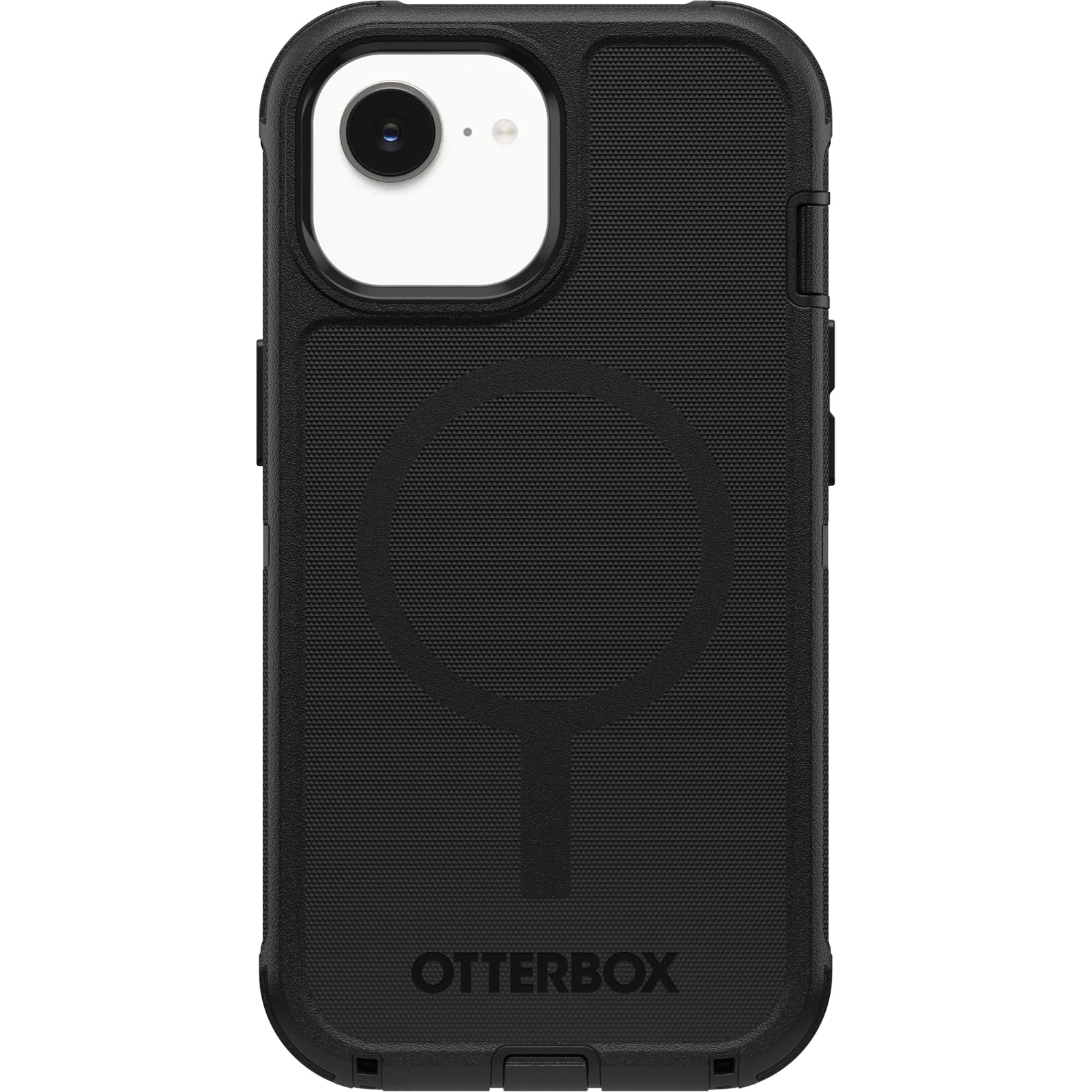 OtterBox Defender Series MagSafe Etui do iPhone 17e, 16e, 15, 14, 13, odporne na wstrząsy, odporne na upadek, wytrzymałe, etui ochronne, 7 Razy Przetestowane Zgodnie ze Standardami Wojskowymi,Czarne