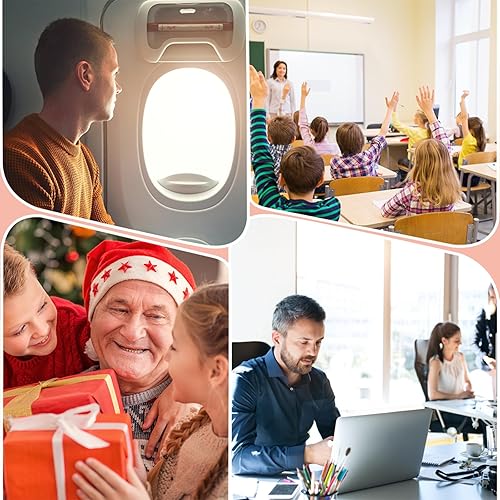 Miniatura 8 de Sibba 1 caja organizadora de píldoras, bonito estuche semanal y mensual para medicamentos 3 veces al día, portátil, pequeño dispensador de