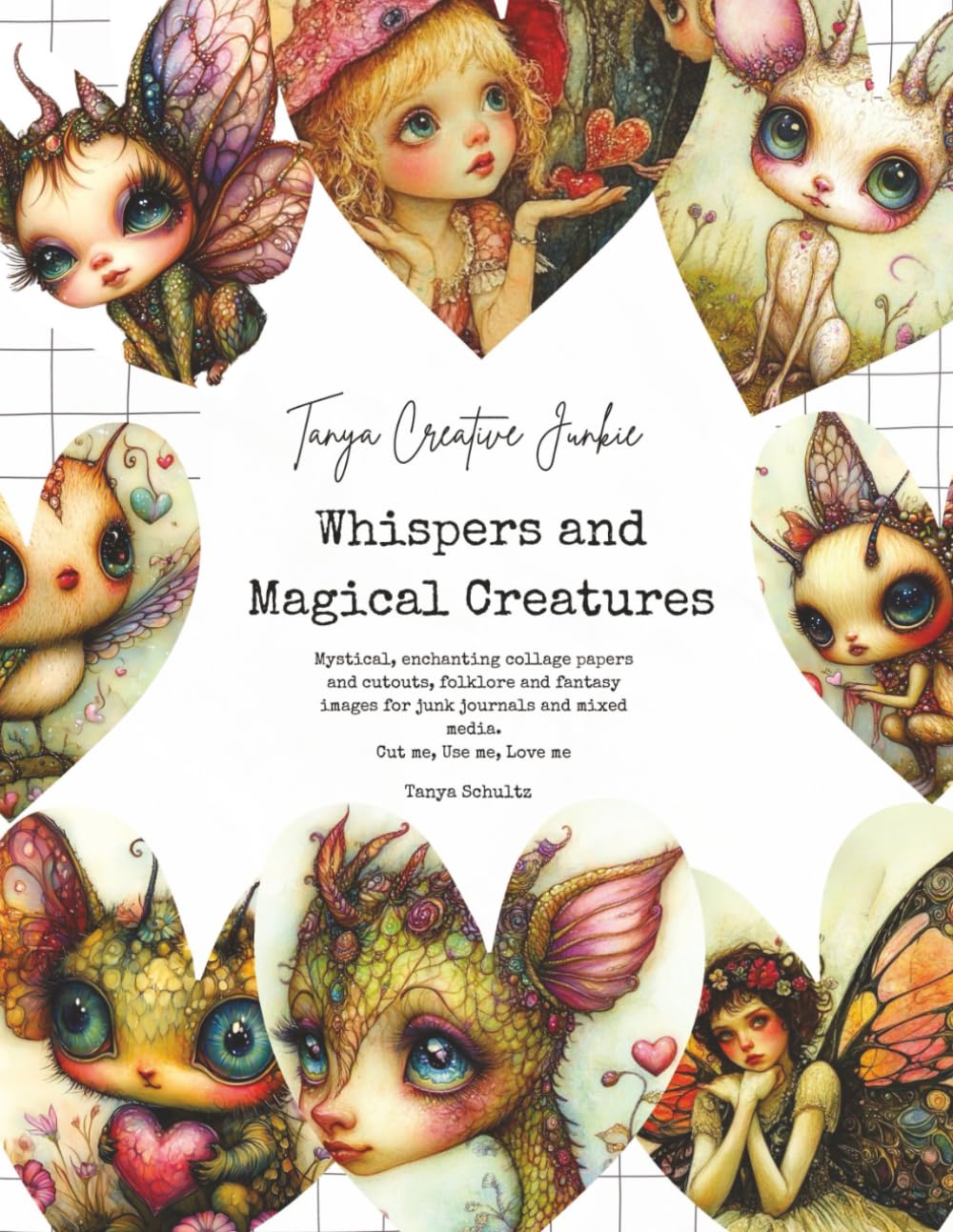 Tanya Creative Junkie - Whispers and Magical Creatures: Mystical enchanting collage papers and cutouts, folklore and fantasy images