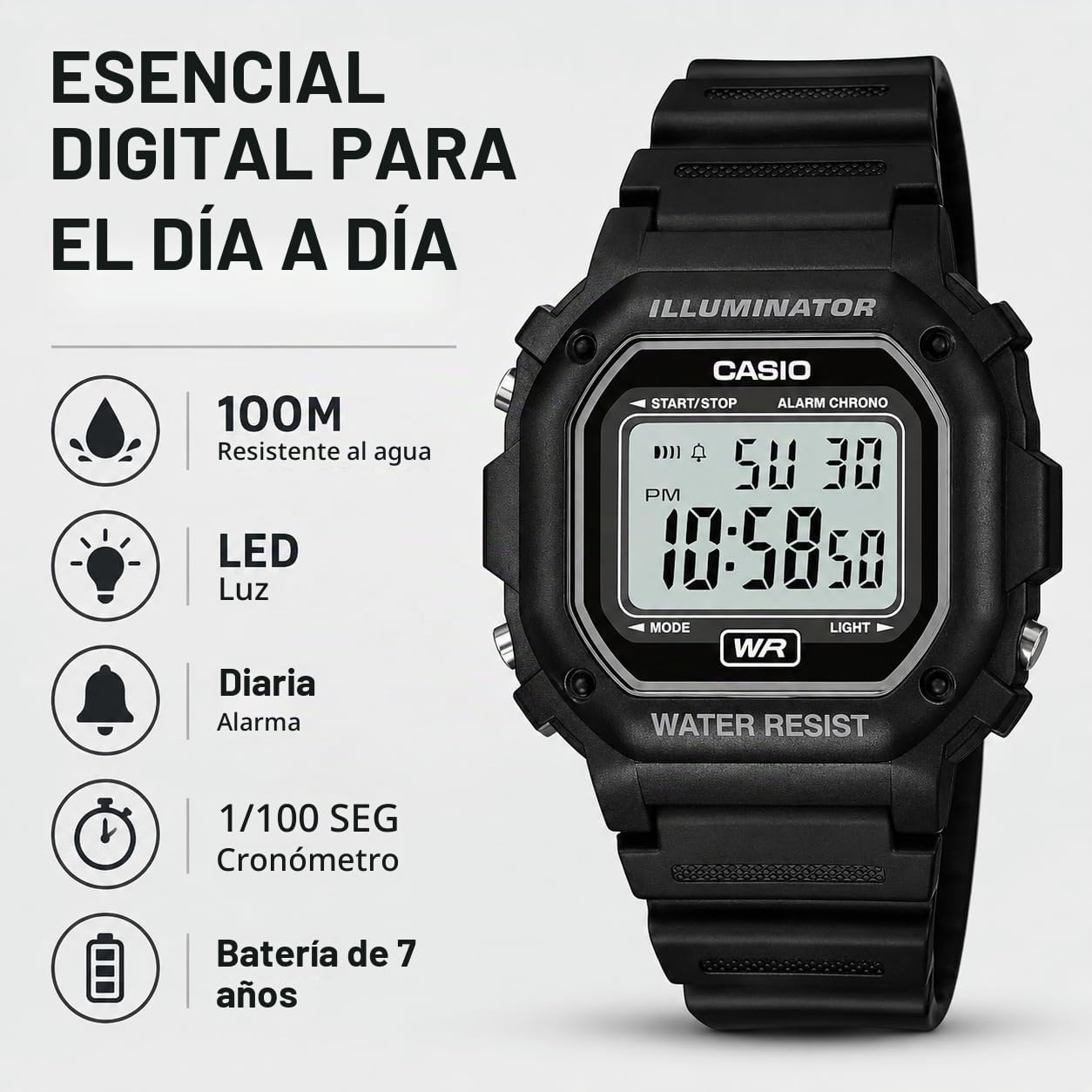 CASIO Reloj Digital