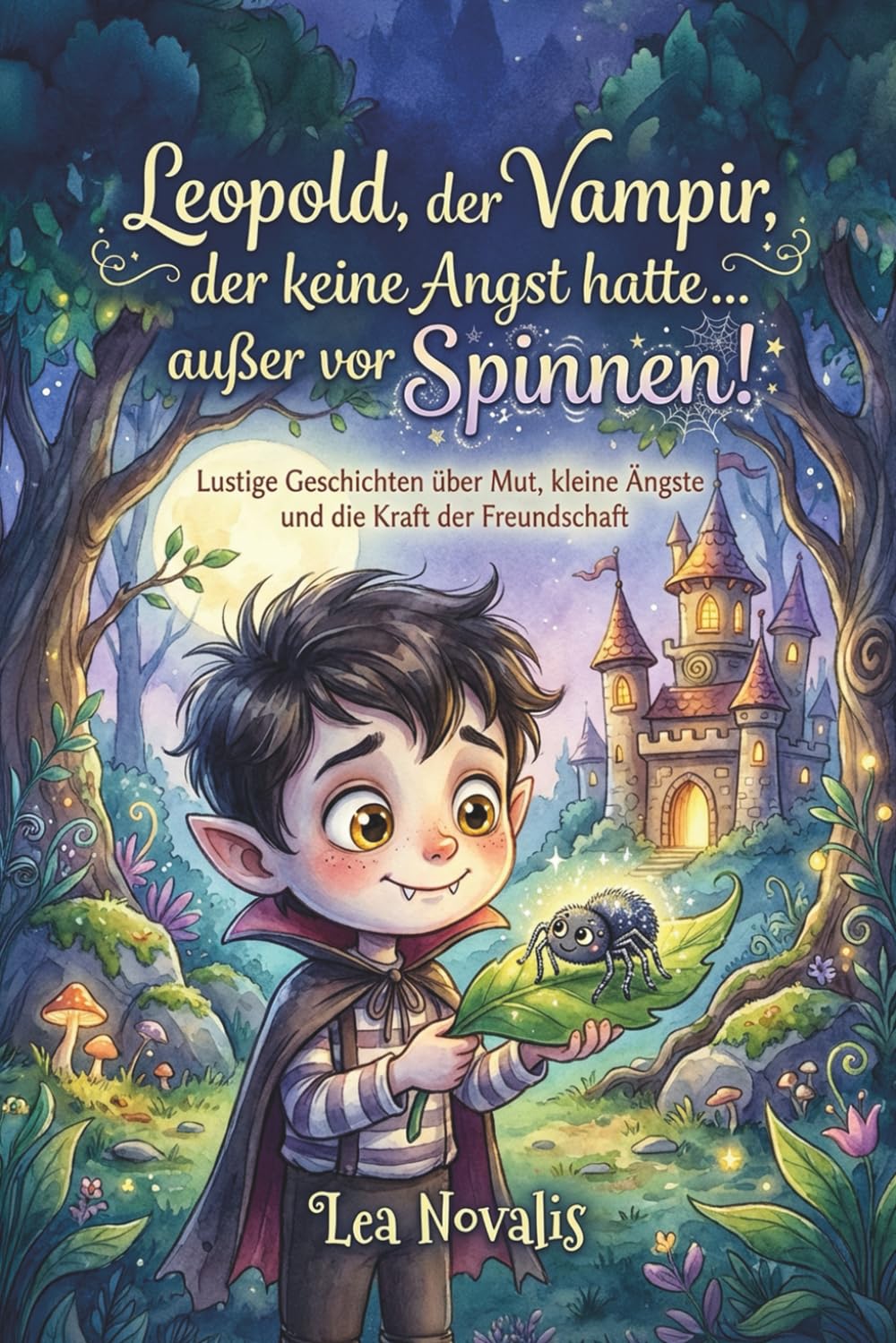Leopold, der Vampir, der keine Angst hatte... außer vor Spinnen!: Lustige Geschichten über Mut, kleine Ängste und die Kraft der Freundschaft