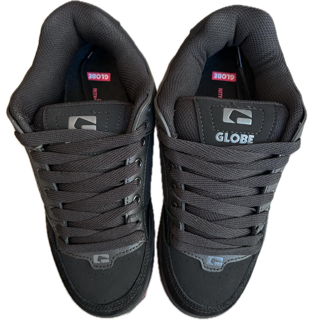 Globe Tilt Mujer Zapatos Deportivos Niñas Adultos Marca Tilt Original Brand - Black Black Pink