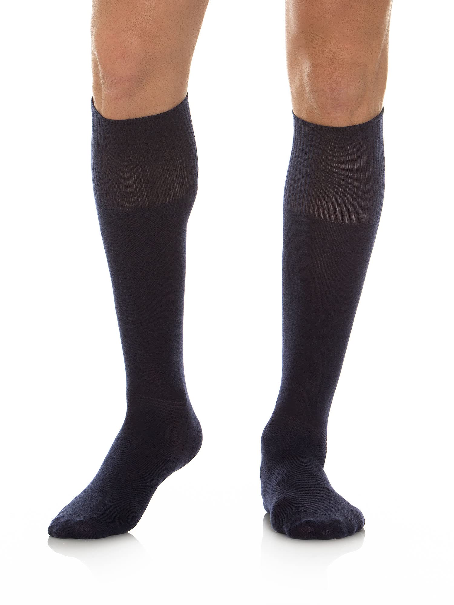 Relaxsan 560L Socken für Diabetiker Herren und Damen, Kniestrümpfe ohne Naht, ohne Gummi, Baumwolle und Crabyon