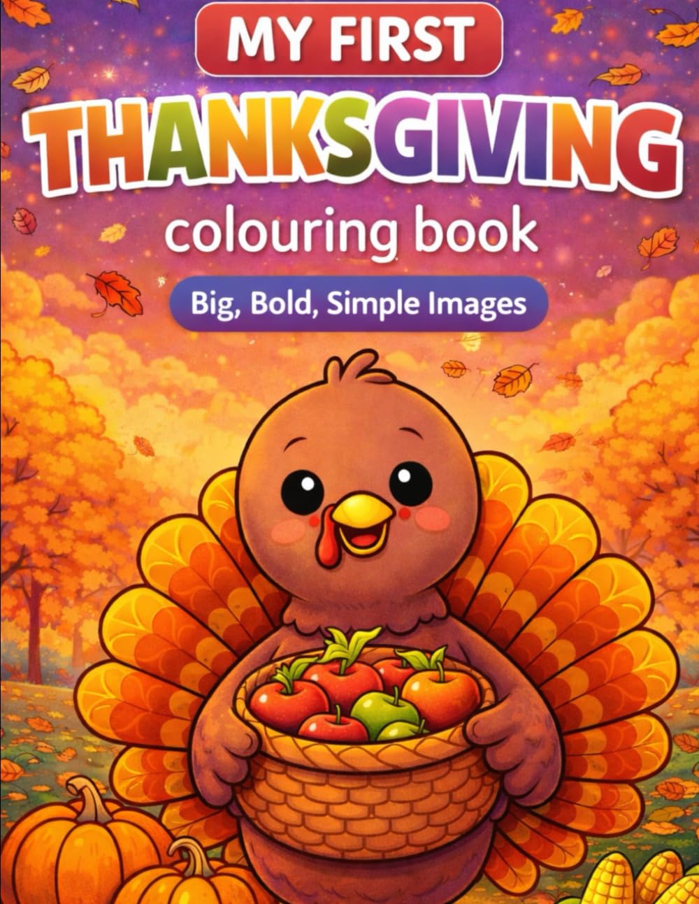 My First Thanksgiving (‘My First’ Colouring Book Series)