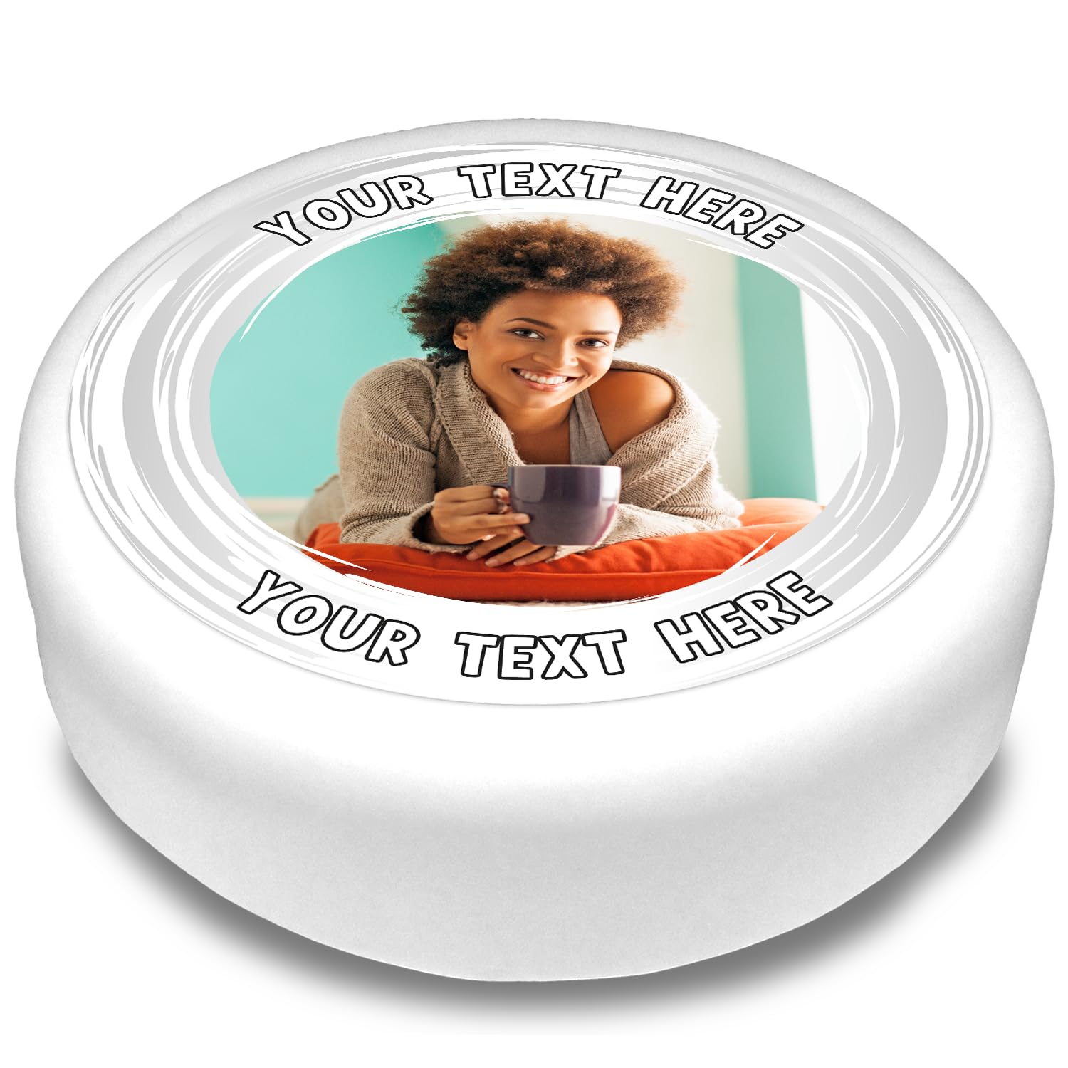 Sponsored Ad – Cakeshop Round Personalised Edible Cake Topper With White Border & Text | Custom Image & Text | For Birthdays & Celebrations | Multiple Shapes & Sizes | Icing & Wafer Paper Options