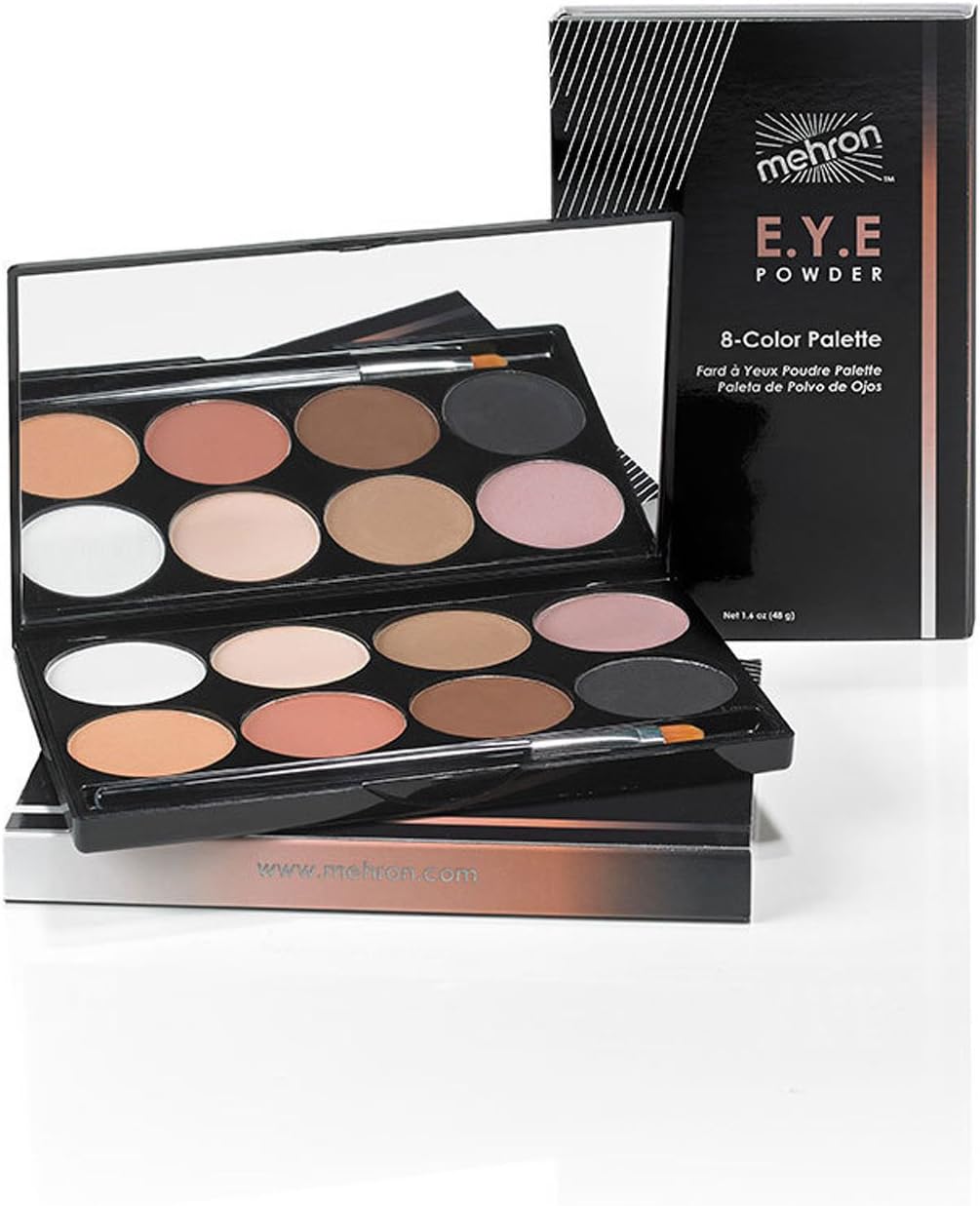 Mehron E.Y.E Powder Palette 8 Color, 48 g