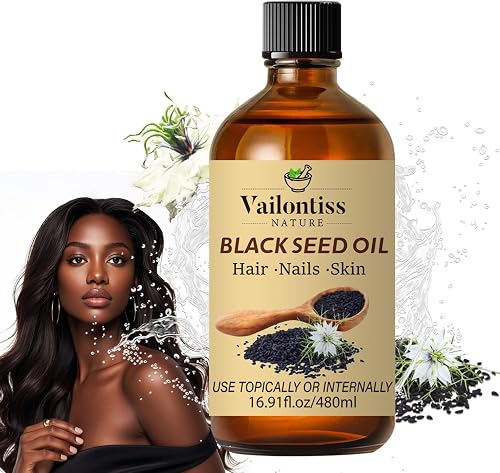 Vailontiss Black Seed Oil, Scalp & Hair Strengthening Oil, Black Seed Oil for Ha