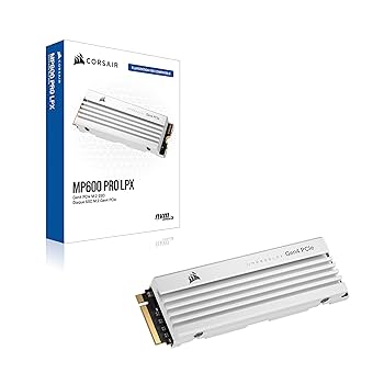 【PS5対応】 CORSAIR MP600 PRO LPX 1TB SSD MP600 PRO LPX 1TB PCIe Gen4 x4 NVMe M.2 SSD - PS5* Compatible