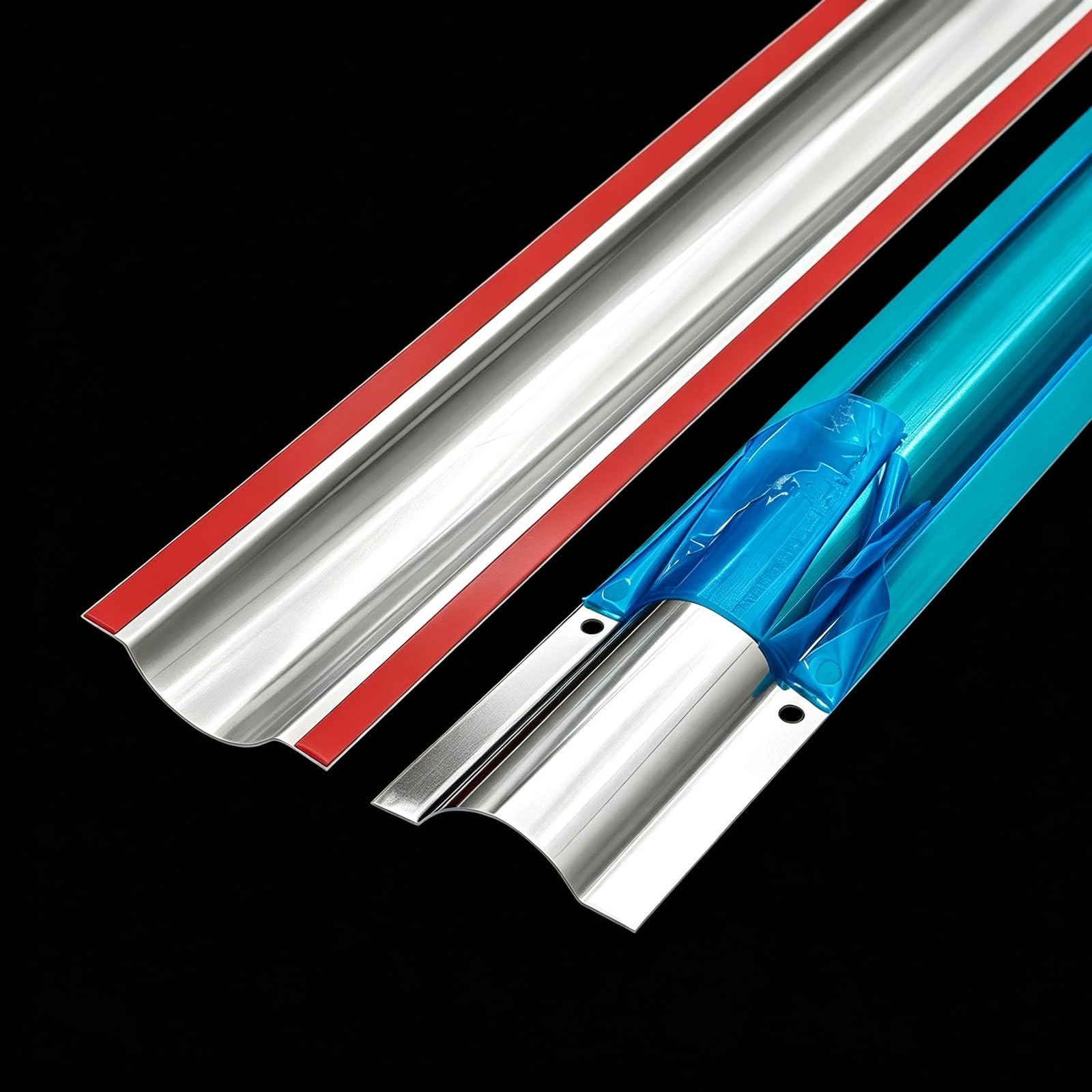 Calpestabile Passacavi Canalina Passacavi in Acciaio Inox Adesiva | Canale Di Copertura Cavi Impermeabile per Pavimento Muro, Larghezza Esterna 40 46 53 60 80 100 120mm(1.2mm,No.10)