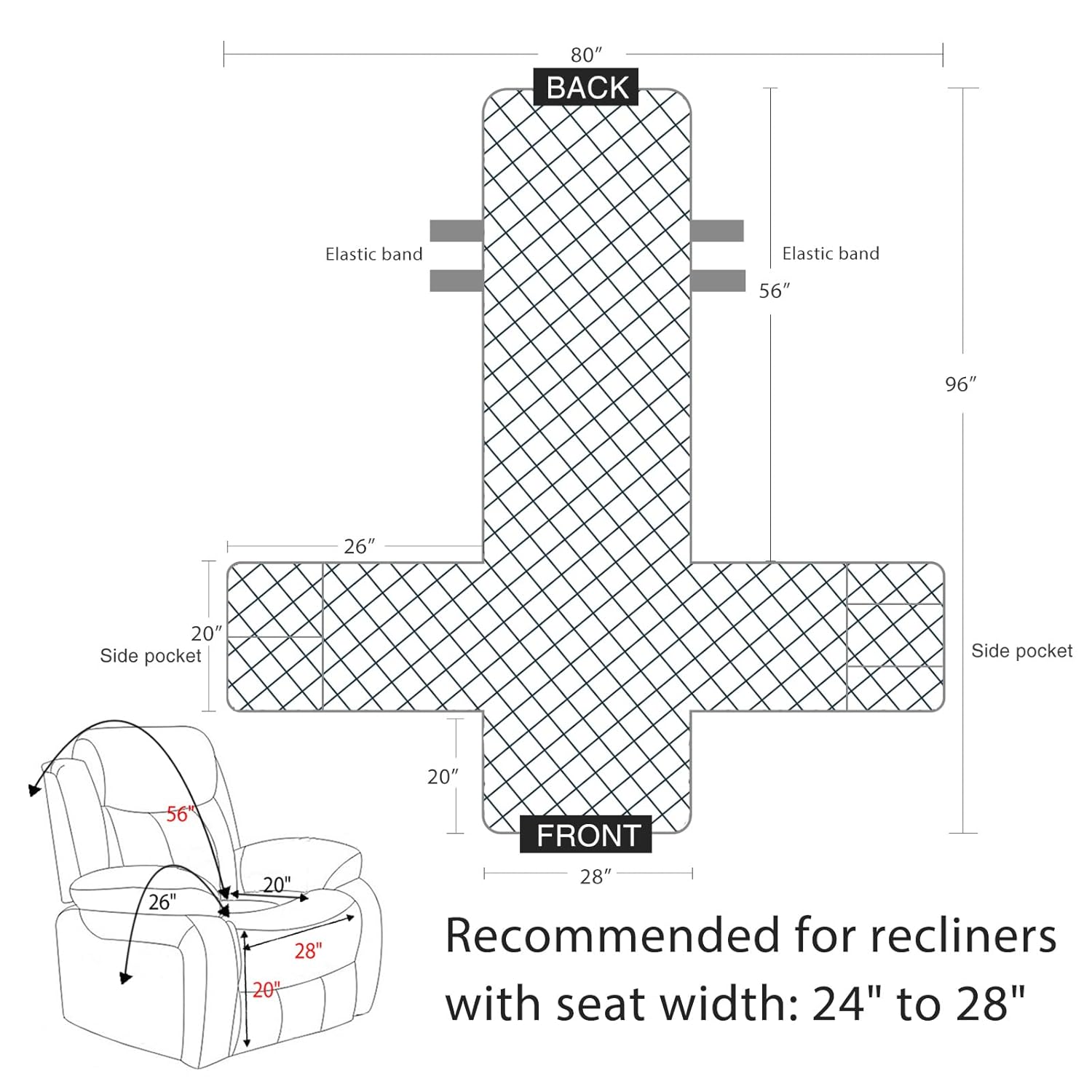 Lufeijiashi Velvet Riclineer Cover Non Slip Waterproof Waterproof Large Renlineer Chair Cover Cover Recliner Sofa Cover for Leather Chairs Lufeijiashi Velvet Riclineer Cover Non Slip Waterproof Waterproof Large Renlineer Chair Cover Cover Recliner Sofa Cover for Leather Chairs