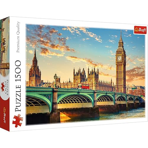 Trefl - Londres, Reino Unido - Puzzle 1500 Elementos