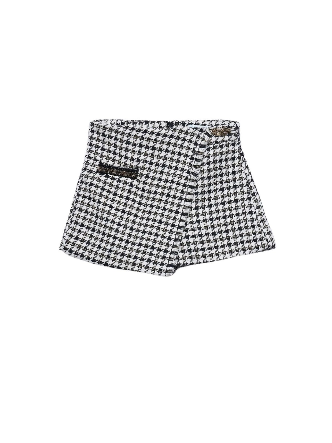 Abel & Lula Falda Pantalon Pata de Gallo para niña