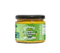 Vista 1 de Growee Foods Curry - Untar de calabacín Untar a base de plantas hecha con calabacín, pimientos y semillas de girasol Ingredientes naturales