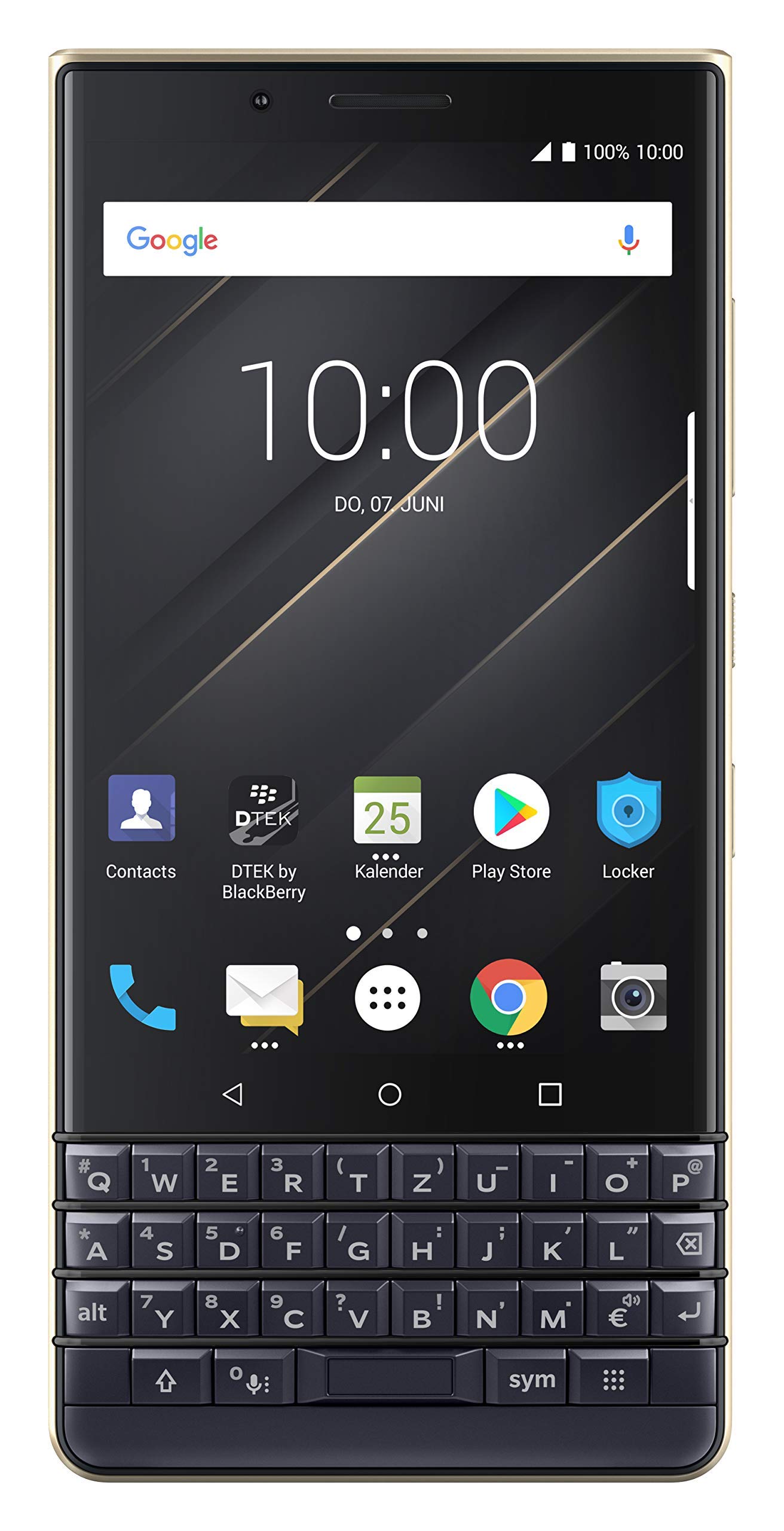 BlackBerry KEY2 LE 11.4 cm (4.5") 4 GB Blue,Champagne 3000 mAh KEY2 LE, 11.4 cm (4.5"), 1620 x 1080 pixels, 4 GB, 13 MP, Android 8.1, Blue,Champagne