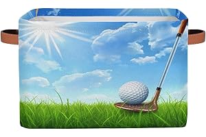 Sports Golf Club Themed Large Golf Basket