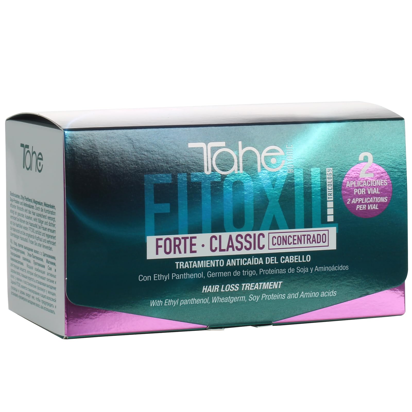 Taha Botanic Fitoxil Forte Classic Anti-Hair Loss Treatment, 6 x 10 ml