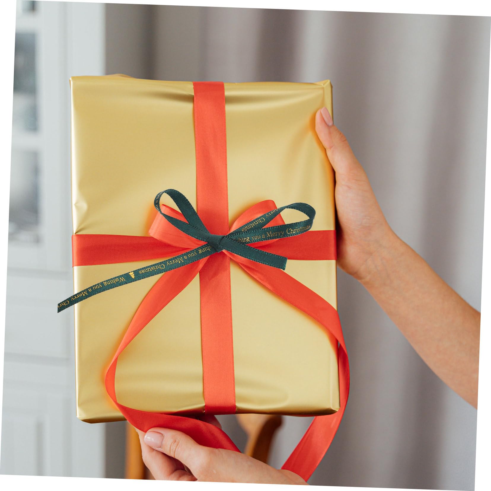 SEWACC 9rollen Geschenkband Weihnachten Dekorative Satinbänder Für Kreative Bastelprojekte Zum Verpacken Und Dekorieren Von Geschenken Blumenarrangements Und Weihnachtsbaum-dekorationen