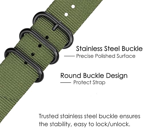 Miniatura 7 de DAVNO Banda de lona de nailon de 0.866 in para Huawei Watch Gt 2 Pro Correa de reloj Gt2 Pro Honor Magic 1 2 1.811 in pulsera de repuesto