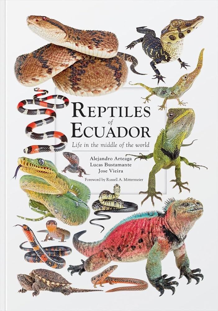 Reptiles of Ecuador　爬虫類　洋書　図鑑 Reptiles of Ecuador 爬虫類 洋書 図鑑