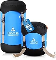 Vista 9 de Hikenture Saco de compresión para saco de dormir, saco de cosas mejorado de nylon resistente a desgarros, saco de compresión de 10L/14L/20L/30L