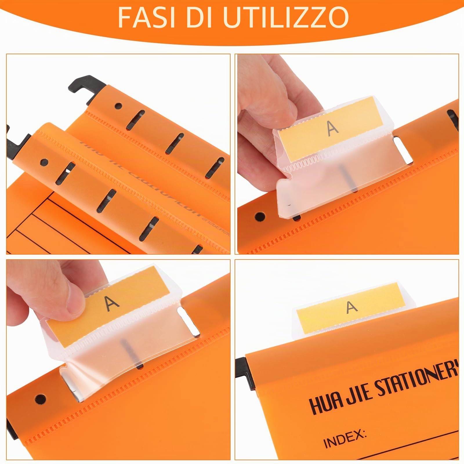 30 cartelle sospese formato A4