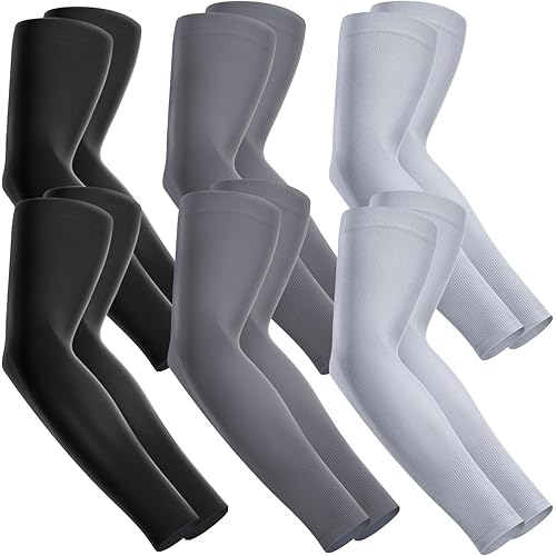 Fivali Arm Sleeves for Men Women: Cooling Arm Compression Sleeve Youth Sports
