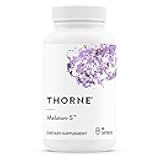 THORNE - Melaton-5 - 5mg Melatonin Supplement - Supports Normal Circadian Rhythms, Restful Sleep & Relaxation* - 60 Capsules