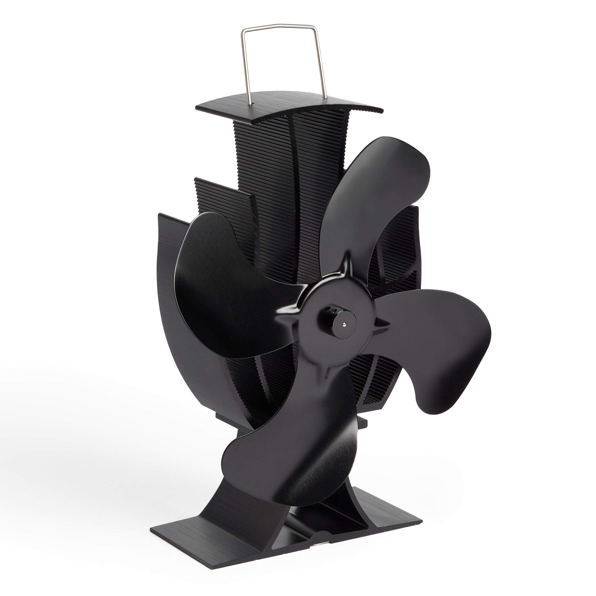 Buy VonHaus Stove Fan Log Burner Fan with 4 Blades, Heat Powered Fan