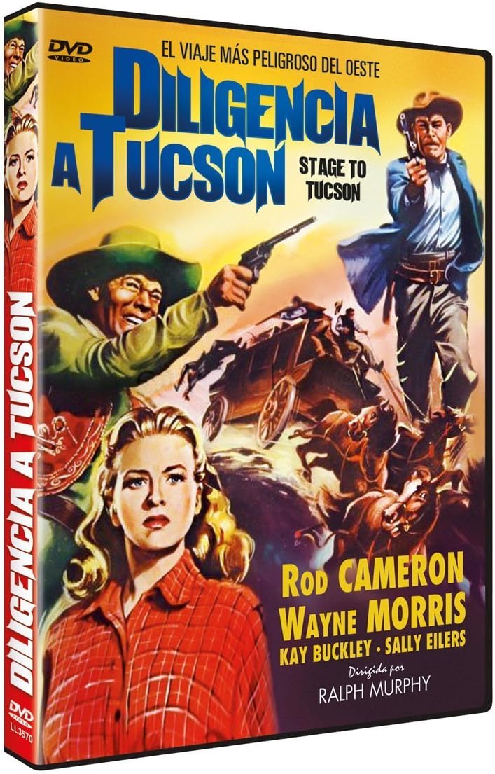 Stage to Tucson (aka Lost Stage Valley, 1950) - Region Free PAL Import, Plays in English Without subtitles