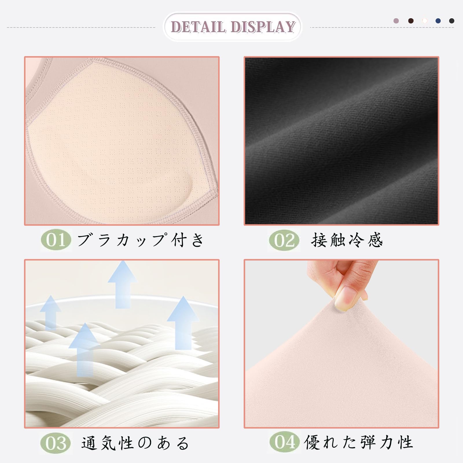 [Zleufirty] ヨガウェア 半袖 tシャツ カップ付き トップス スリムフィット レディース アシンメトリーカッティング 吸汗速乾 ショート丈 ストレッチ バレエ テニス フィットネス 運動用