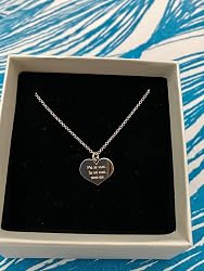 Grancey - Collana con ciondolo a forma di barra in argento Sterling con incisione personalizzata, con confezione regalo e Argento, colore: Argento 2, cod. Necklaces-1111-16S
