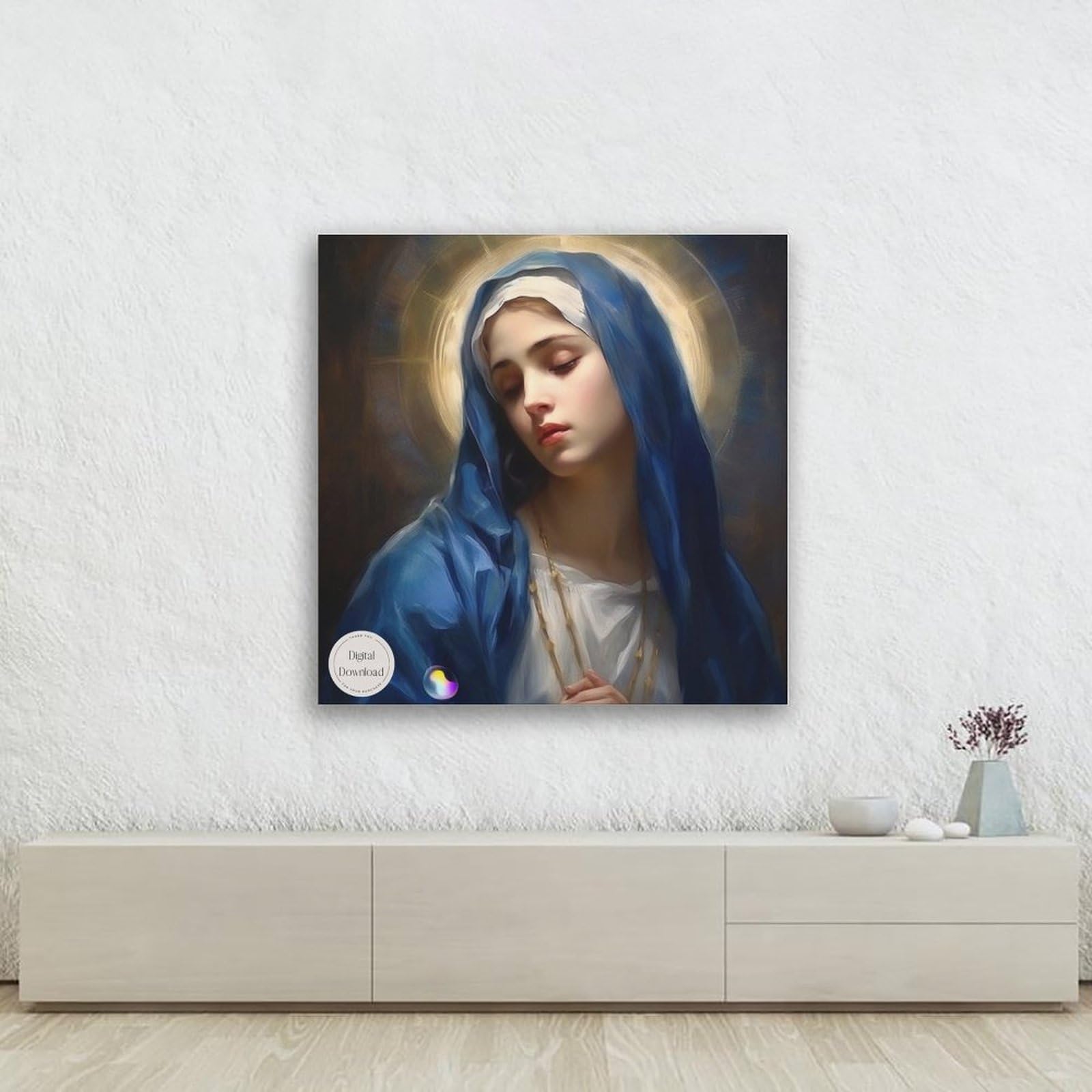 悲しみの聖母｜国立西洋美術館 ZSHARTSWD 聖母マリア キャンバス