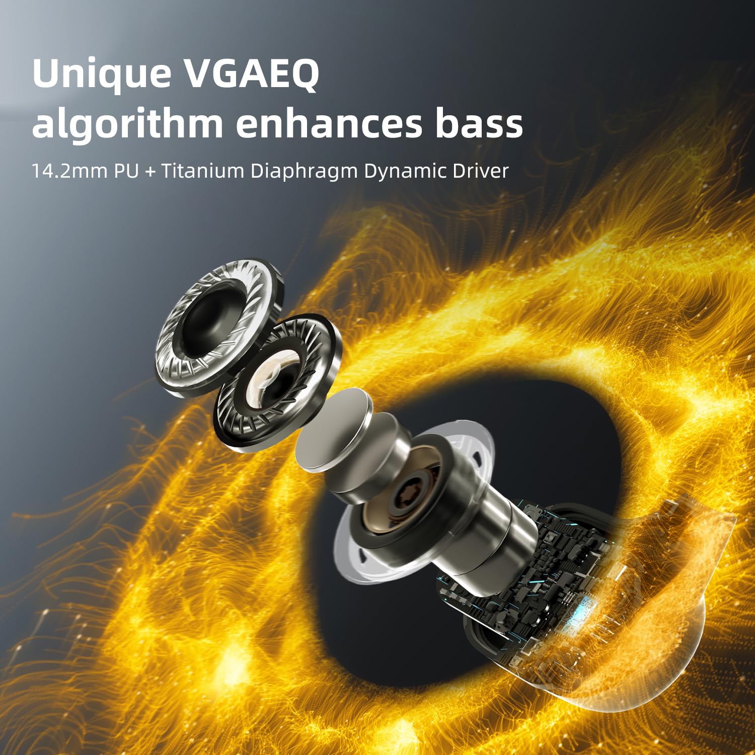 SIVGA SO2 Wireless Open Ear Headphones for Clear Calls - Dettaglio