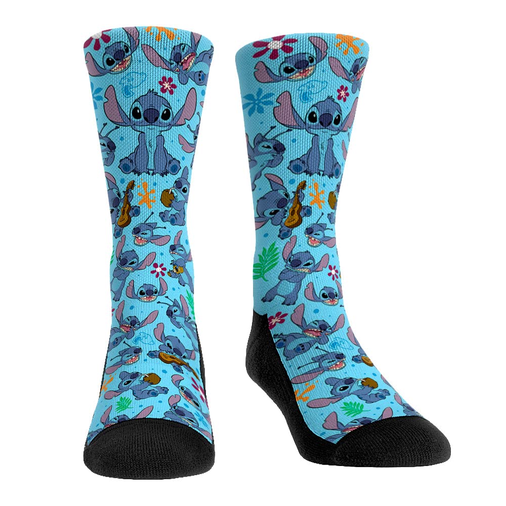 Lilo & Stitch Disney Premium Socks, Stitch - All Over, Large