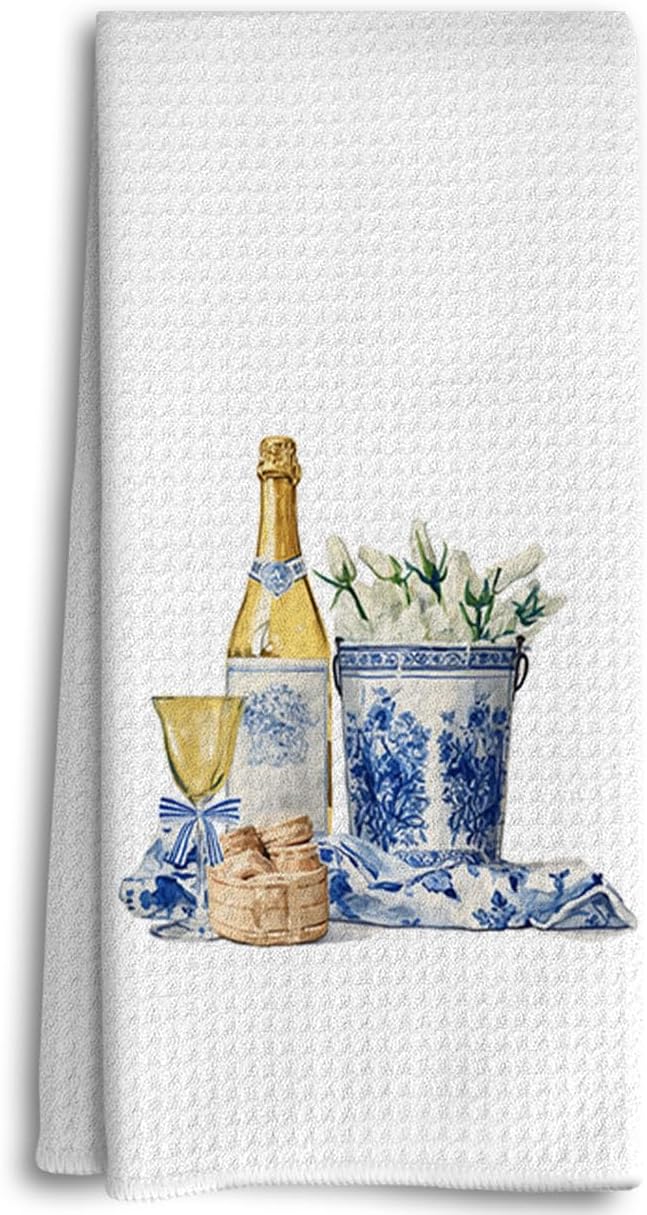 Voatok Dish Towels - 15.7x23.6 Inches, Pearl Pattern, Highly Absorbent Kitchen Towels