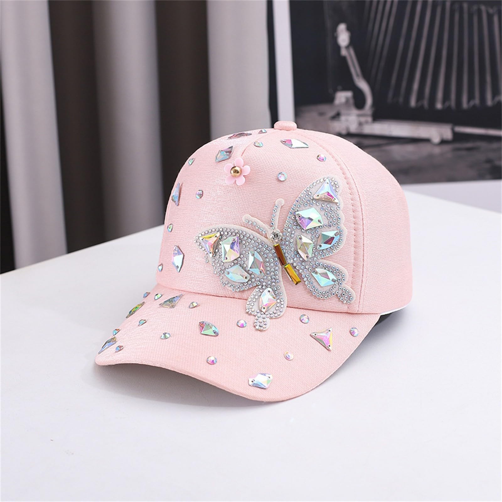 Generisch Basecap Herren Damen Unisex Schirmmütze Sommer Waschbar Sonnencap Schildkappe Sport Baseball Cap Tennis Kappe Retro Baseballkappe Sonnenschutz Sonnenmütze Sonnenkappe Cap für Frauen