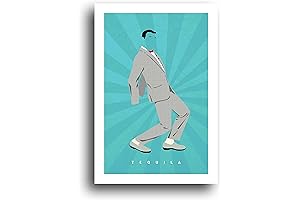 Pee Wee Herman - Paul Reubens - Tequila - 13x19 Original Minimalist Art Poster Print