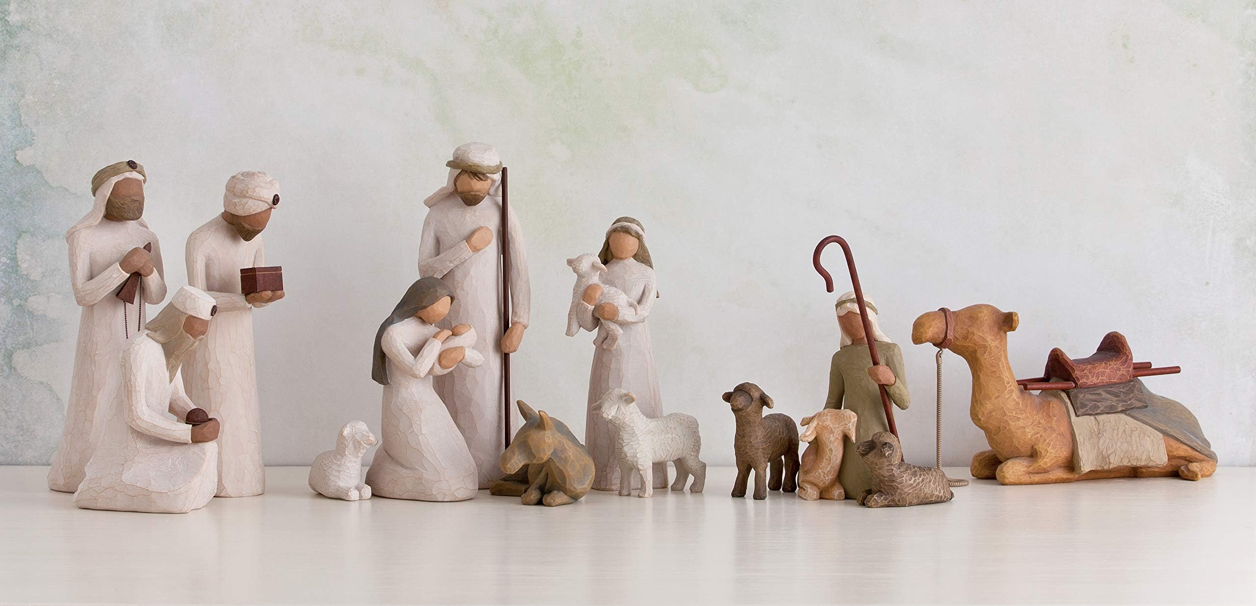 Willow Tree Figura de Reyes Magos: Melchor, Gaspar y Baltasar, Home Deco, Enesco