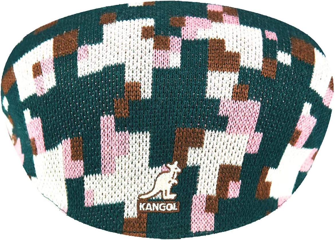 Kangol Pixelated Plaid 504 - Pine/Cream/M Pine/Cream, Medium - Image 4
