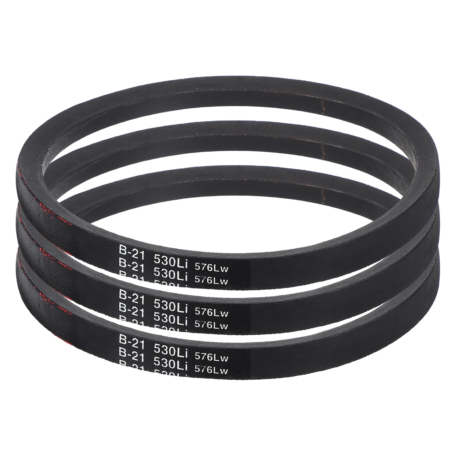 uxcell 3 Pack B45 Classic Wrapped V-Belt, 48" Outside Circumference Wrapped Industrial Rubber V-Belt B Profile V-Belt for Industrial Machinery Equipment, Black — Amazon image 10