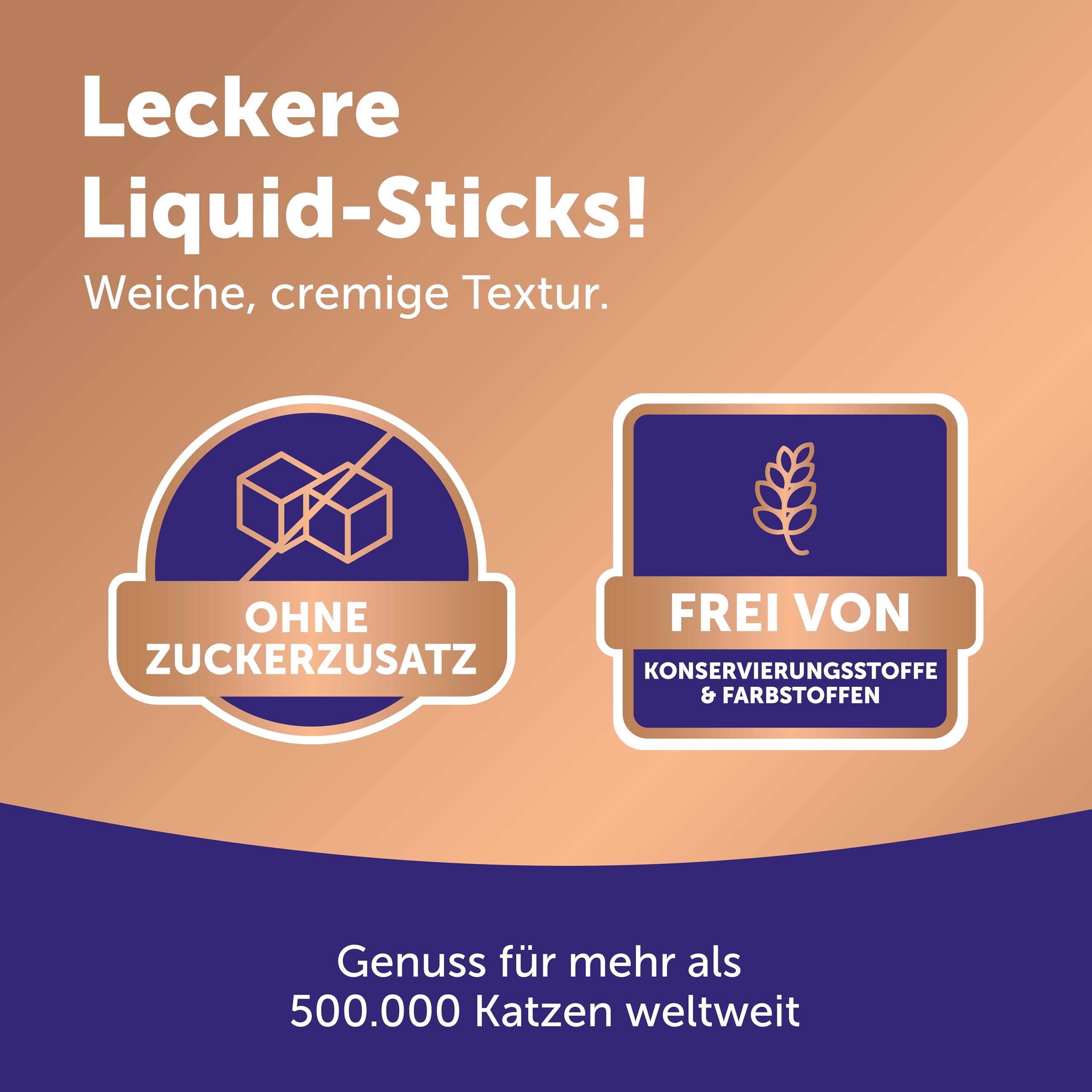 Happy Snack by FELIWAY, Huhn Geschmack, leckerer, beruhigender Leckerbissen, 24 cremige Snacksticks - Hilft Katzen, Sich enspannter zu fühlen, Entspannung zum Snacken