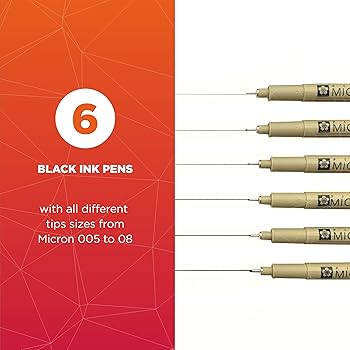 Ako８点set✨リッチプレゼント付き❤️ Amazon.com: AOWAO Gel Pens - 6 Pack 0.5mm Black Ink Pens